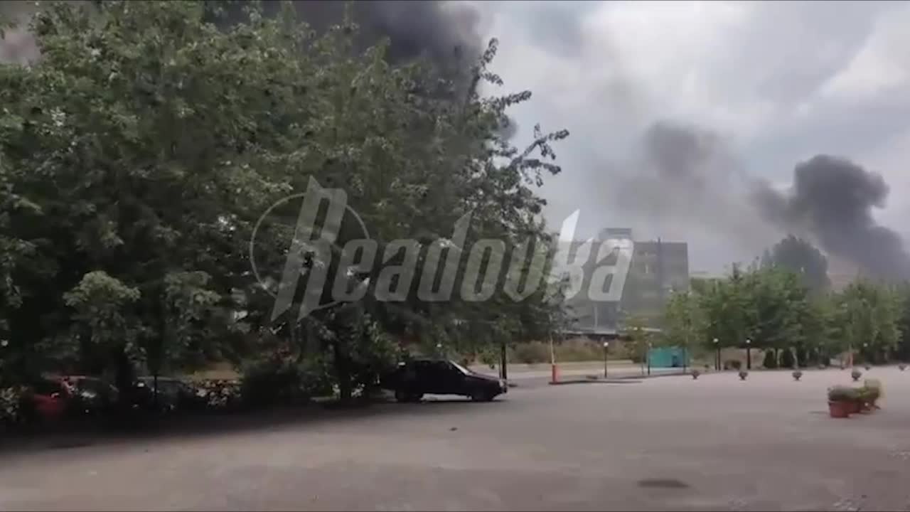 Взрыв в Донецке