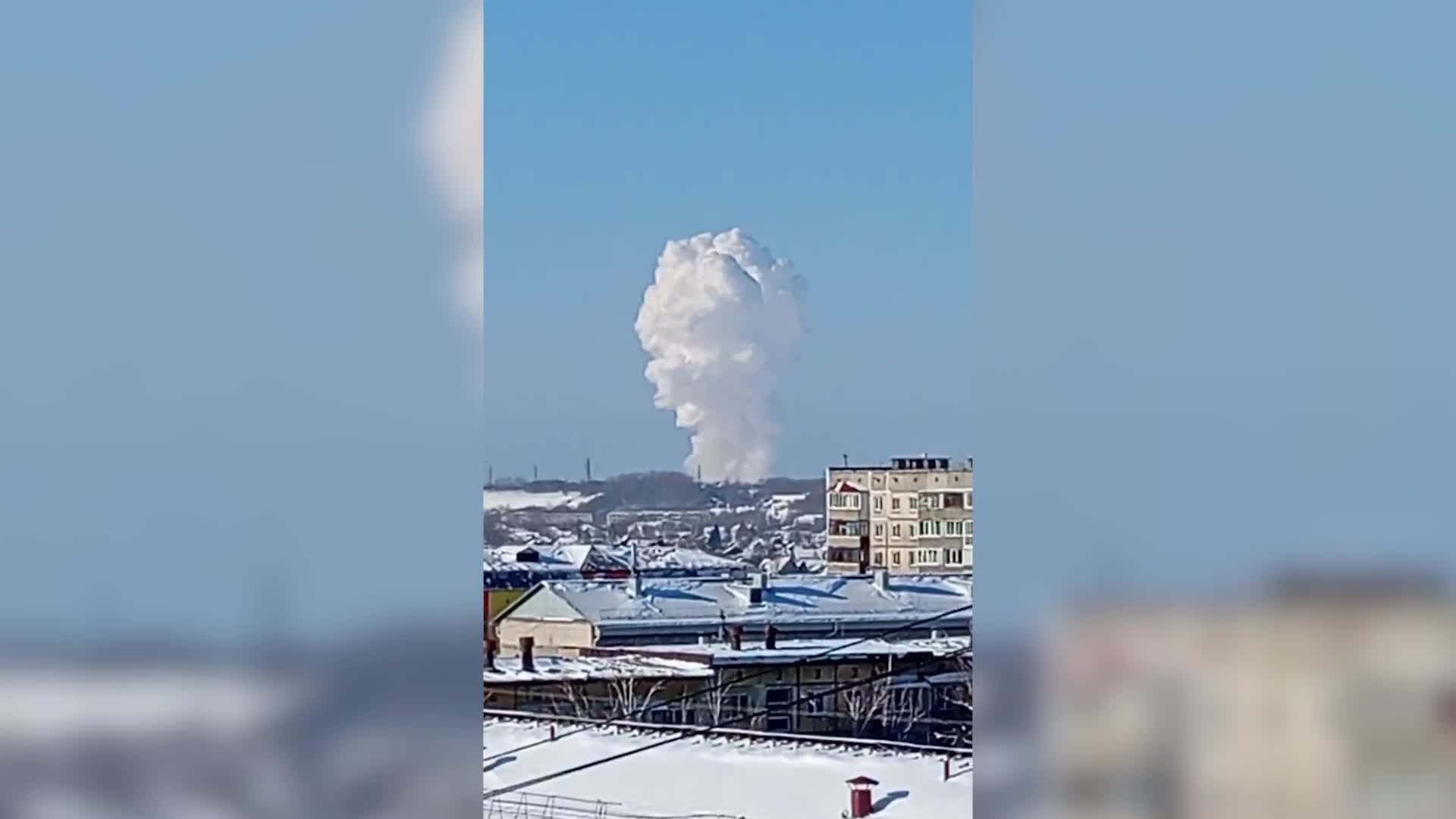 Взрыв на заводе в Алтае